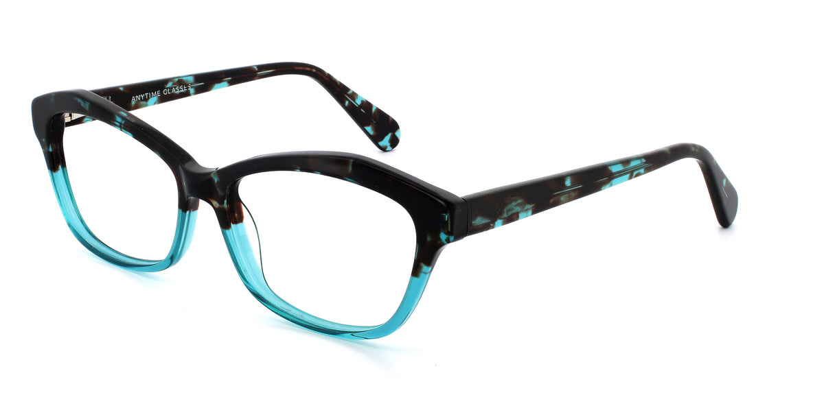 Speckled Two Tone Cateye Frame A17366