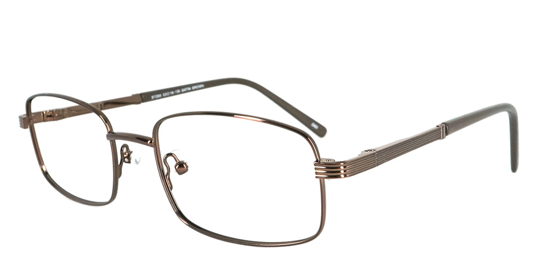 Dazzling Low Profile Rectangle Metal Frame S7265