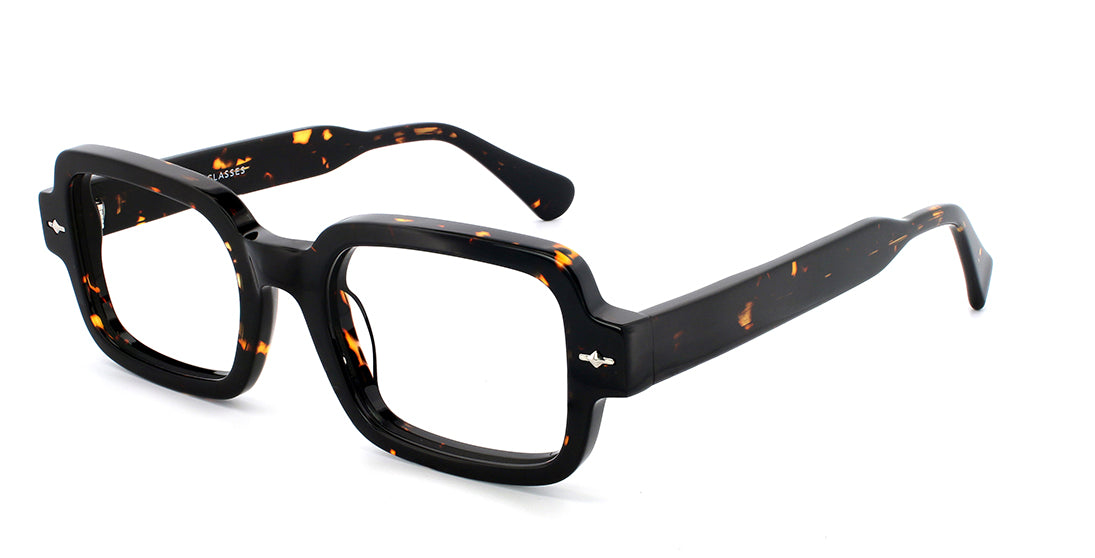 Fashionable Thick Rimmed Rectangle Frame WD1308P