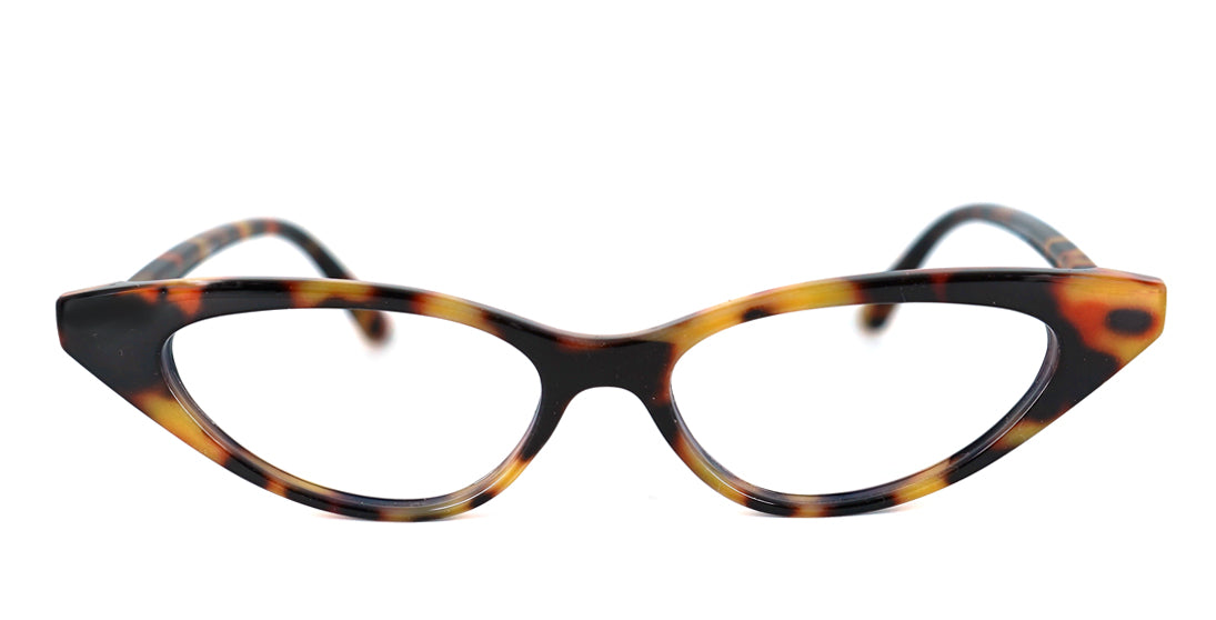 Patterned Cateye Acetate Frame 1509R