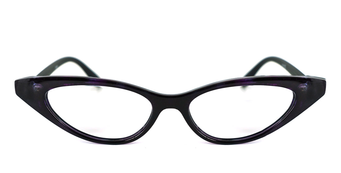 Patterned Cateye Acetate Frame 1509R