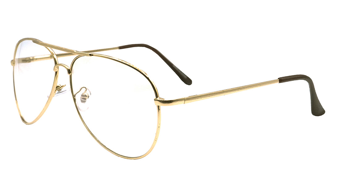 Vintage Gold Aviator Prescription Glasses 30034