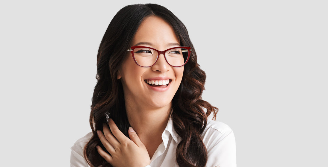 Striking Floral Prescription Glasses 7697