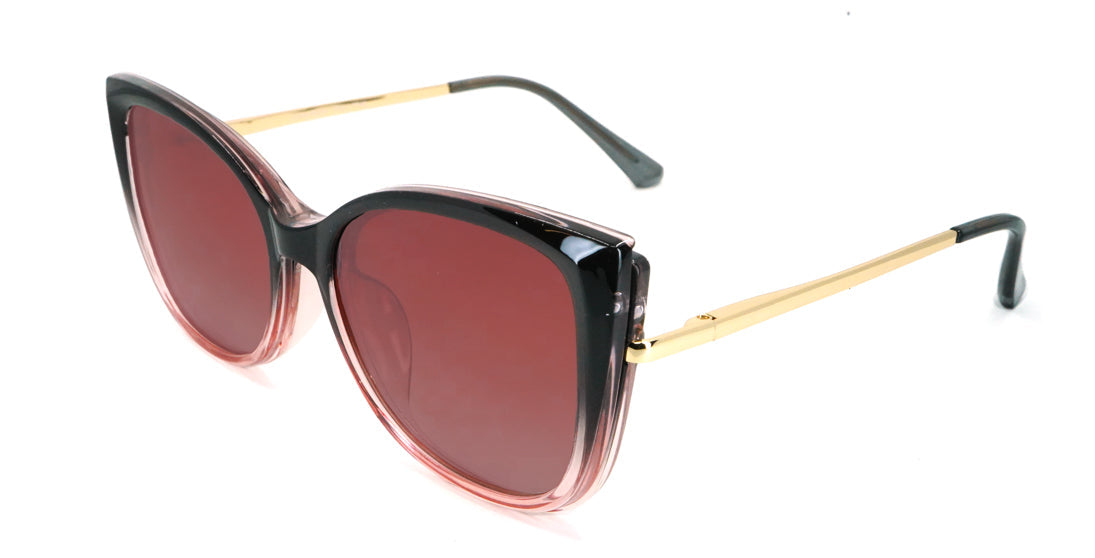 Sunglasses Clip-on 7746 Black/Pink