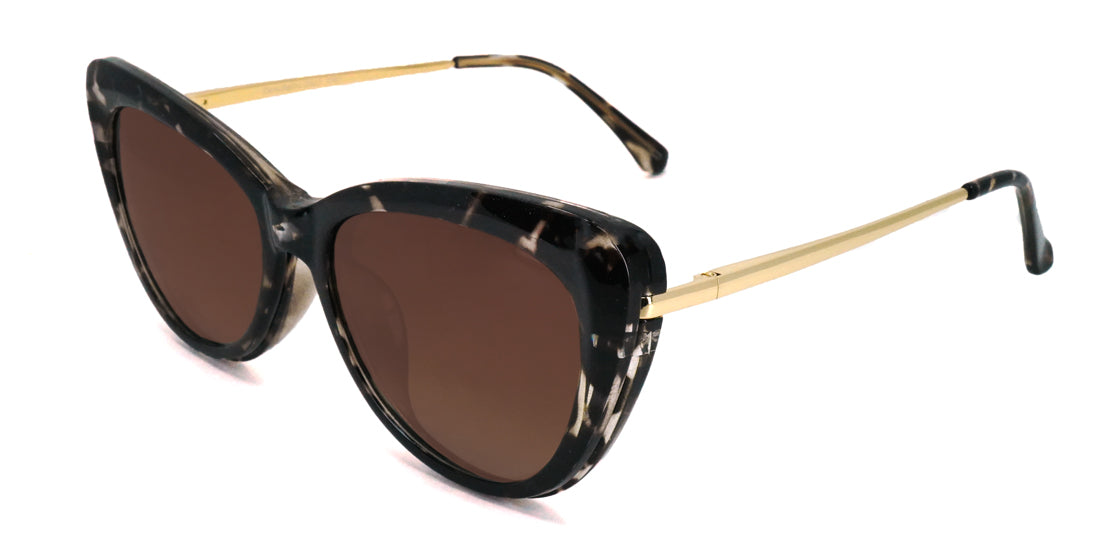 Sunglasses Clip-on 7747 Black Marble