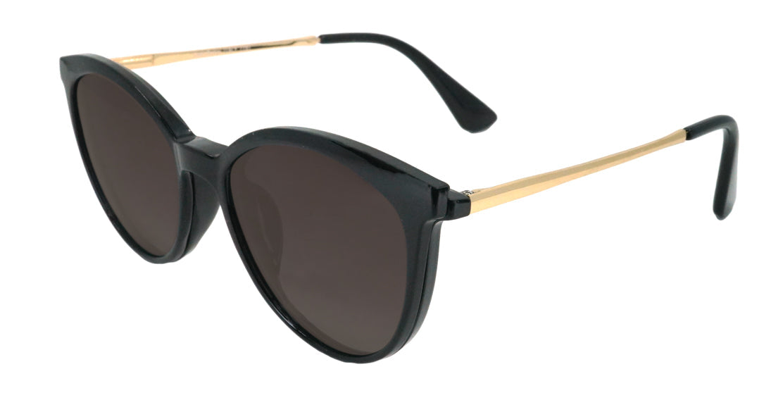 Beautiful Sophisticated Clip-on Sunglasses 7751 Black