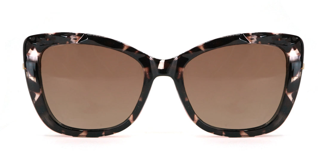 Playful Patterned Clip-on Sunglasses 7753