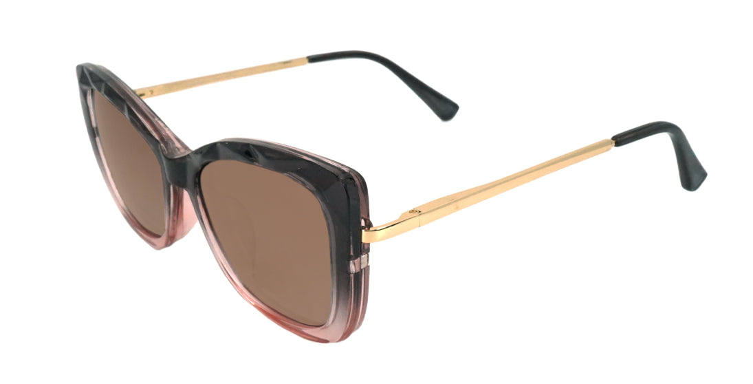Playful Patterned Clip-on Sunglasses 7753