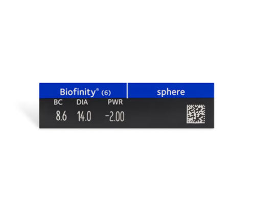 Biofinity 6pk