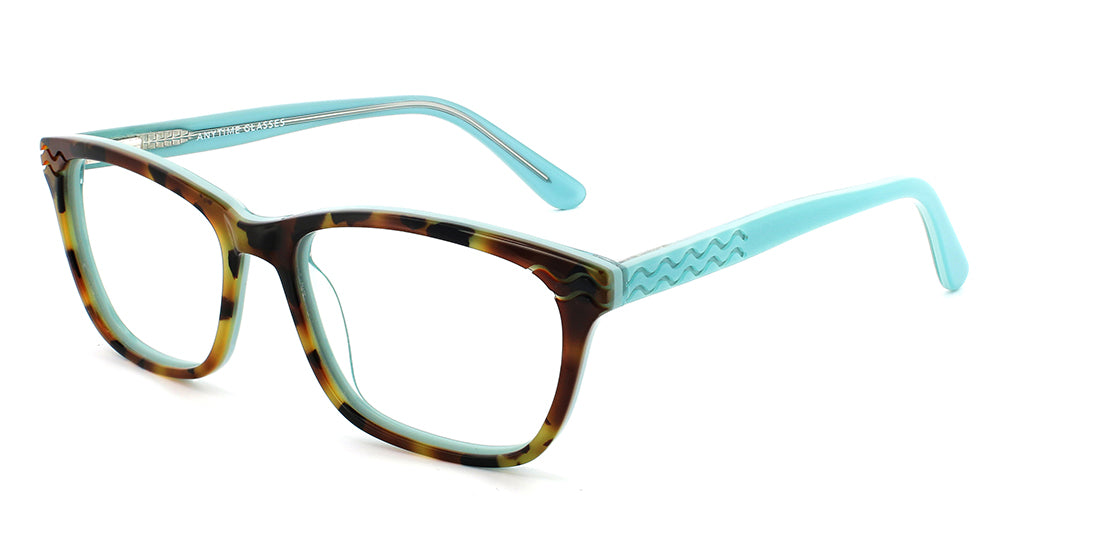 Unique Tortoise Rectangle Reading Glasses DR20027