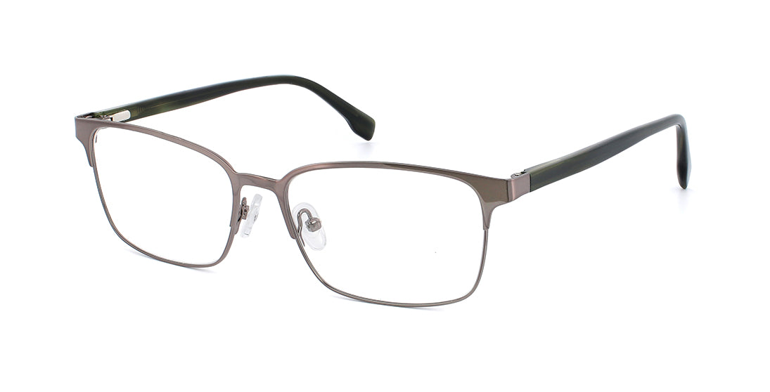 Bronze Robust Metal Plastic Glasses MT-34683