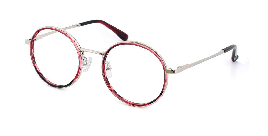 Smart Upscale Translucent Circular Glasses MT-36313