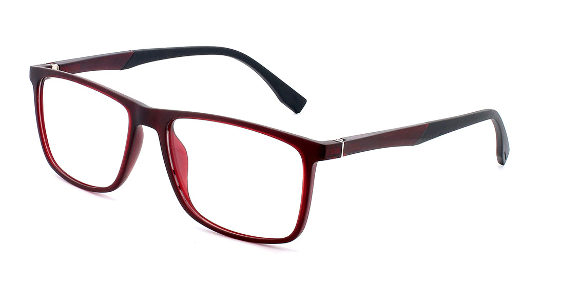 Contemporary Accented Rectangular Reading Glasses MZ07-06
