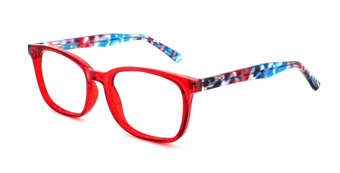 Colorpop Square Reader Frame S2837 Red Bronze