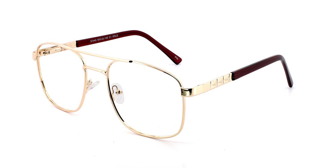 Classic Metal Aviator Reader Frame S7440