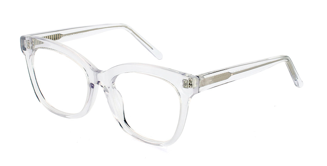 Translucent Trendsetting Cat-eye Glasses WD1304