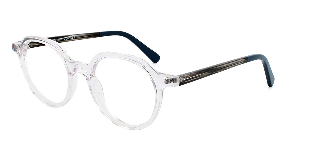 Classy Geometric Plastic Eyeglasses WD1326P